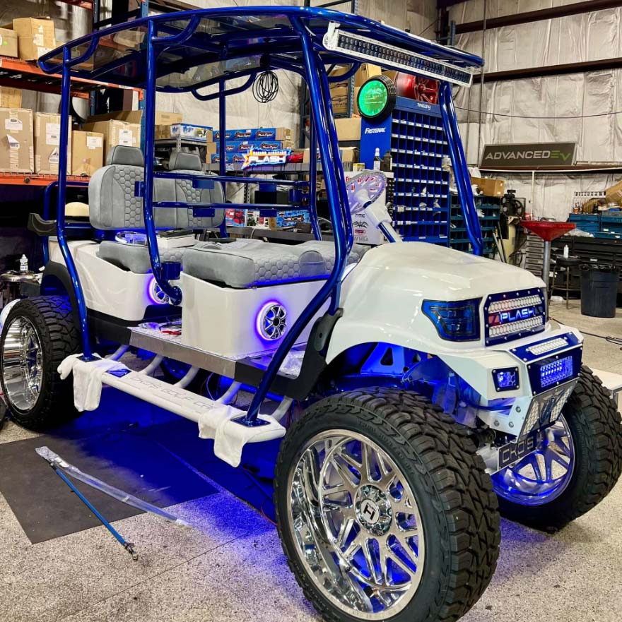 Beyond the Green: The Multifunctional Modifications and Creative Applications of Golf Carts