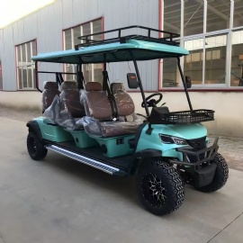 Golf Cart 6 Seater Low Speed Vehicle Golf Cart Thunder Series GT60F